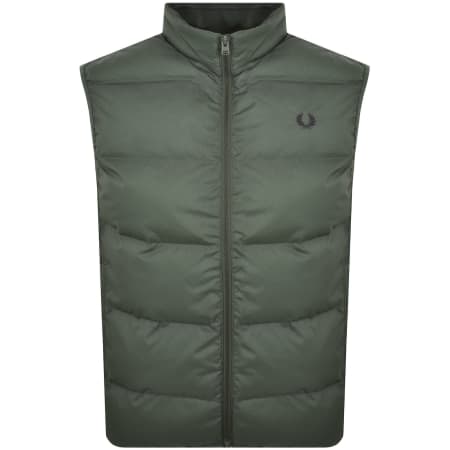 Product image for Fred Perry Insulated Gilet Court Green