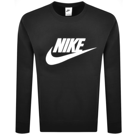 Product image for Nike Club Crew Neck Sweatshirt Black