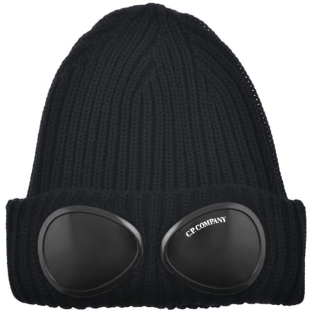 Product image for CP Company Merino Beanie Hat Navy