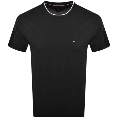 Product image for Tommy Hilfiger Modal T Shirt Black