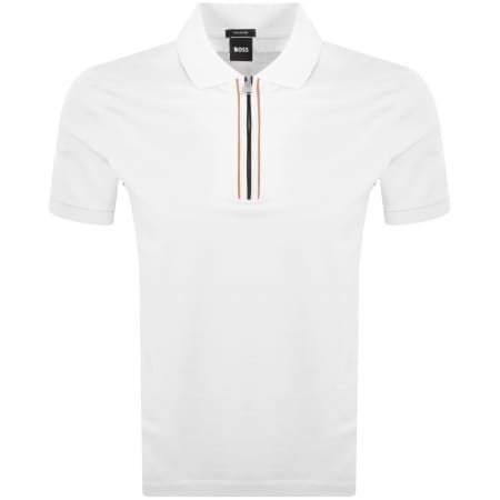 Product image for BOSS H Paras 65 Polo T Shirt White