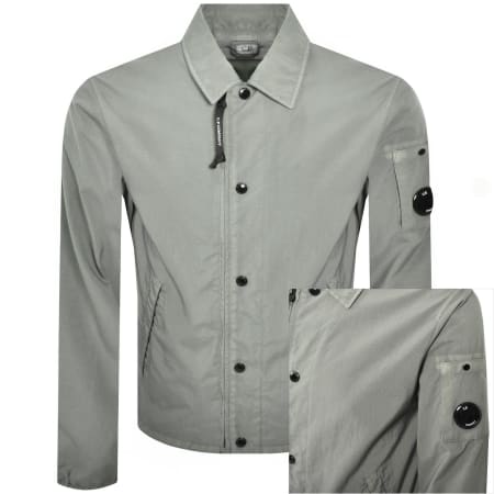 Product image for CP Company Taylon P Zipped Overshirt Grey