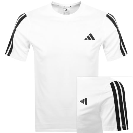 Product image for adidas Sportswear 3 Stripes T Shirt White