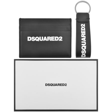Product image for DSQUARED2 Card Holder Gift Set Black