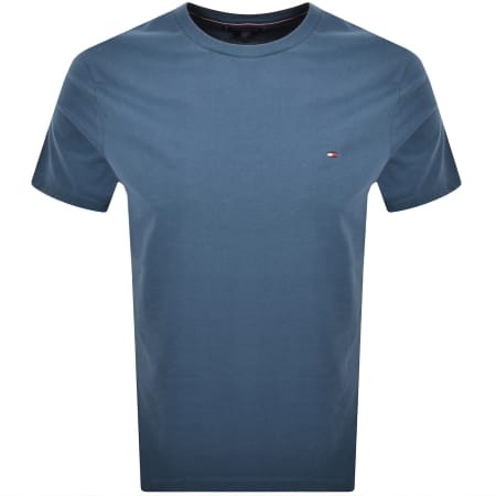 Product image for Tommy Hilfiger Essential Solid T Shirt Blue