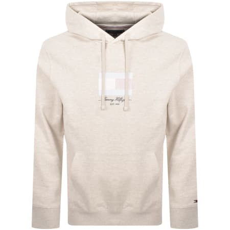 Product image for Tommy Hilfiger Flag Hoodie Beige