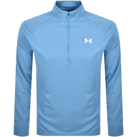 Product image for Under Armour Tech Half Zip Sweatshirt Blue