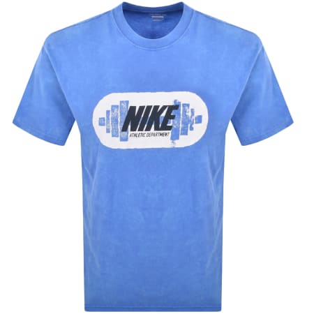 Product image for Nike Training M90 Gym Heritage T Shirt Comet Blue