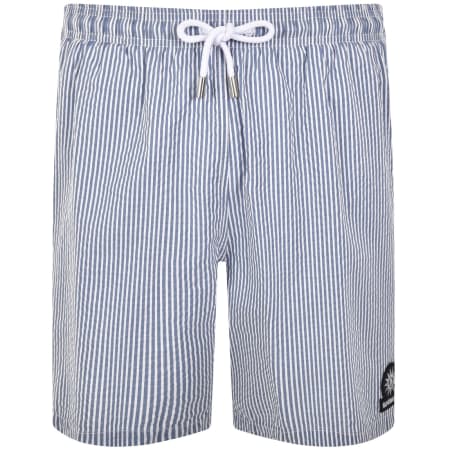 Product image for Sandbanks Seersucker Swim Shorts Navy