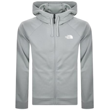 Product image for The North Face Full Zip Hooded Jacket Grey