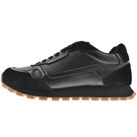 Product image for Armani Exchange Logo Trainers Black