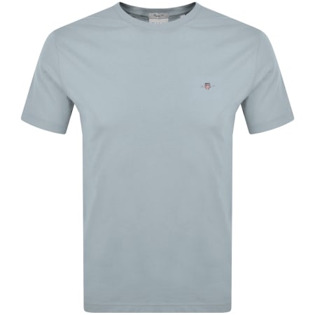Product image for Gant Regular Fit Shield T Shirt Blue