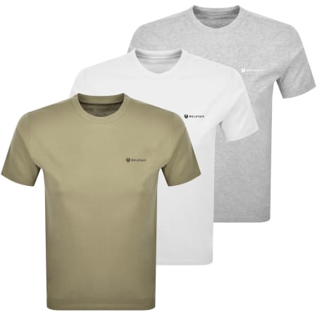 Product image for Belstaff 3pk Squad T Shirts Multi