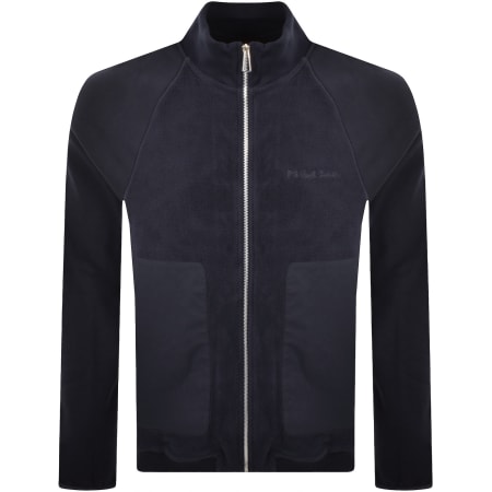 Product image for Paul Smith Full Zip Sweatshirt Navy