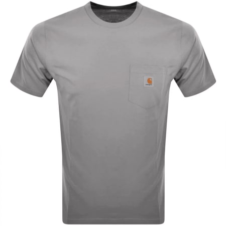 Product image for Carhartt WIP Pocket T Shirt Grey