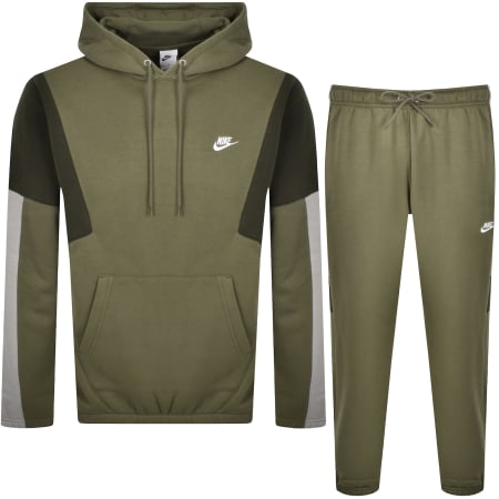 Product image for Nike Club GX Hooded Tracksuit Green