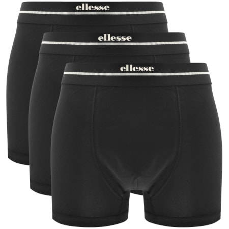 Product image for Ellesse 3 Pack Ambria Trunks Black
