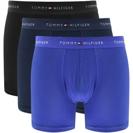 Product image for Tommy Hilfiger 3 Pack Boxer Briefs Black