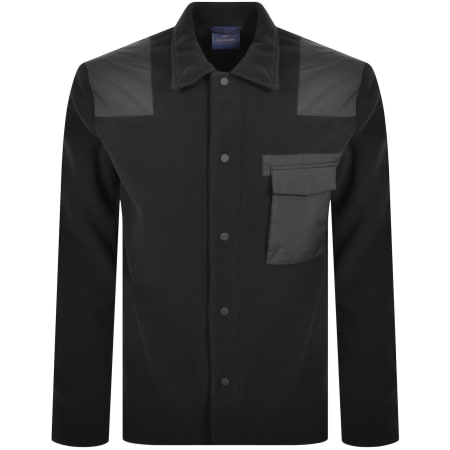 Product image for Paul And Shark Fleece Overshirt Black