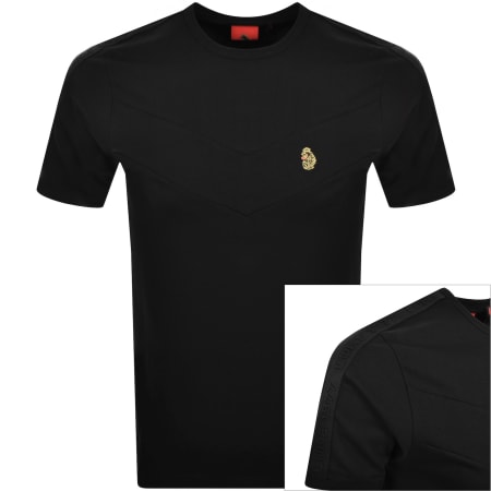 Product image for Luke 1977 Calvia Chevron T Shirt Black