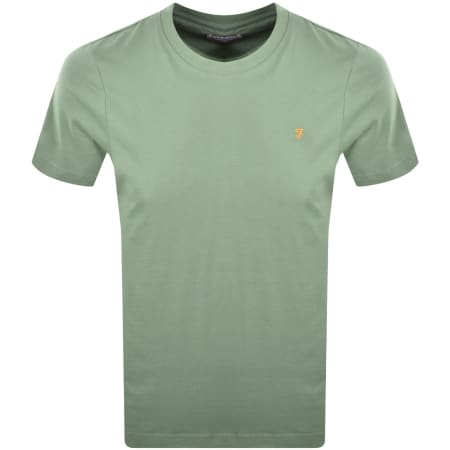 Product image for Farah Vintage Danny T Shirt Green