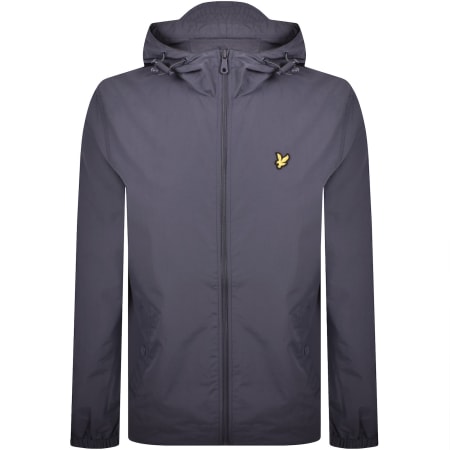 Product image for Lyle And Scott Hooded Pocket Jacket Grey