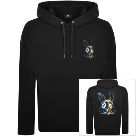 Product image for Paul Smith Pullover Bunny Hoodie Black