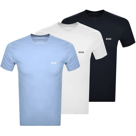 Product image for BOSS 3 Pack Crew Neck T Shirts