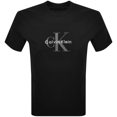 Product image for Calvin Klein Jeans Hero Monologo T Shirt Black