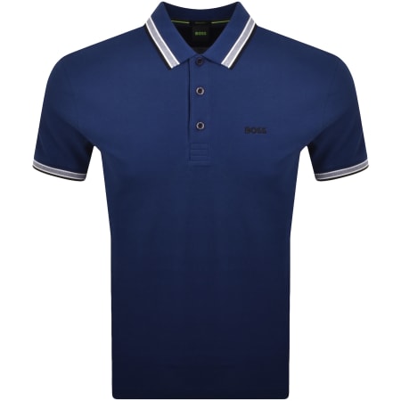 Product image for BOSS Paddy Polo T Shirt Navy