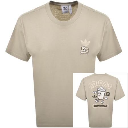 Product image for adidas Originals Iced Latte T Shirt Wonder Beige