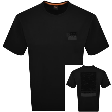 Product image for BOSS Graphic Logo T Shirt Black