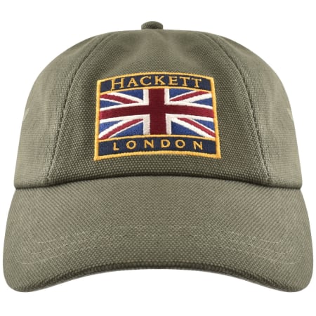 Product image for Hackett London Heritage Rally Cap Green