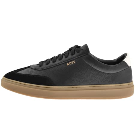 Product image for BOSS Kieran Tennis Trainers Charcoal