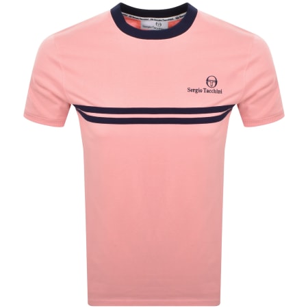 Product image for Sergio Tacchini New Supermac T Shirt Pink
