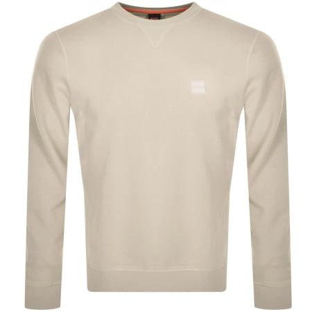 Product image for BOSS Westart Sweatshirt Light Beige