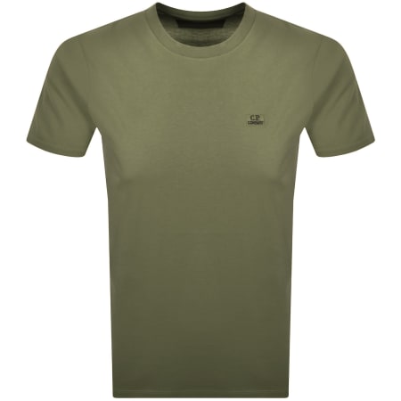 Product image for CP Company Logo T Shirt Capers Green