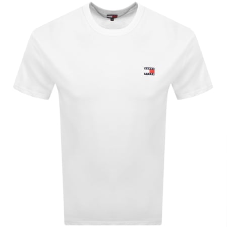 Product image for Tommy Jeans Badge T Shirt White