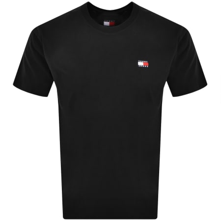 Product image for Tommy Jeans Badge T Shirt Black