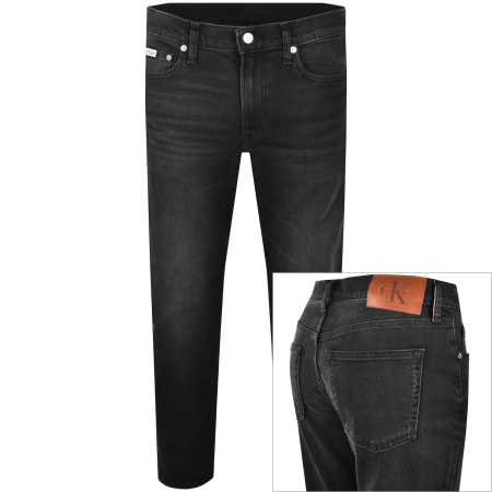 Product image for Calvin Klein Jeans Slim Taper Jeans Black