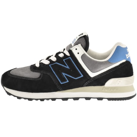 Product image for New Balance 574 Trainers Black