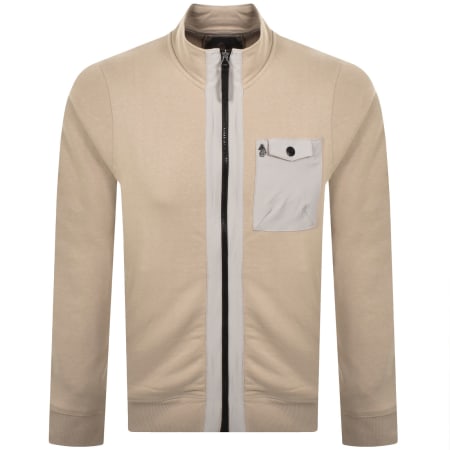 Product image for Luke 1977 Sutton 1000 Full Zip Sweatshirt Beige