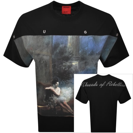 Product image for HUGO X APOH Oversized Dabilo T Shirt Black