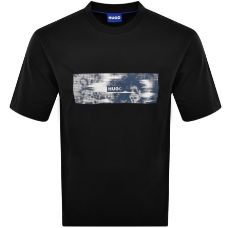 Product image for HUGO Blue Napolux T Shirt Black