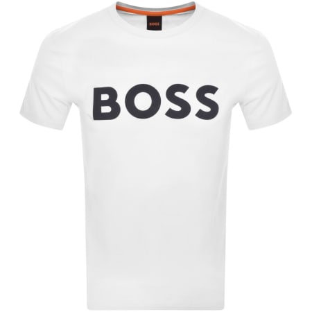 Product image for BOSS Thinking 1 Logo T Shirt White
