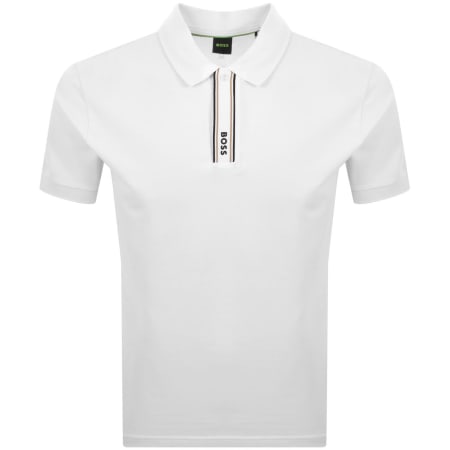 Product image for BOSS Paddy Polo T Shirt White