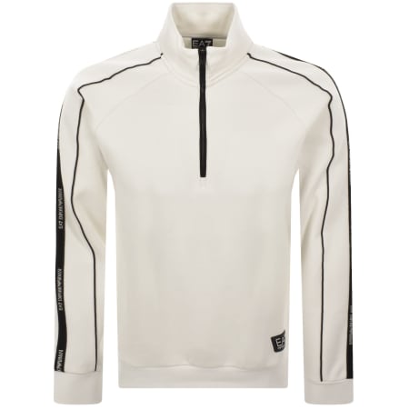 Product image for EA7 Emporio Armani Logo Sweatshirt Cream