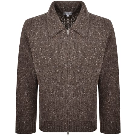 Product image for Norse Projects Erik Donegal Diamond Jacket Brown