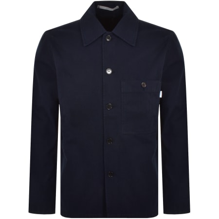 Product image for Norse Projects Standard Twill Overshirt Navy