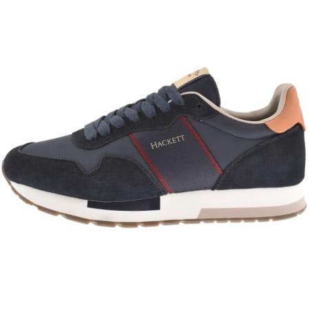 Product image for Hackett London Keston Trainers Navy
